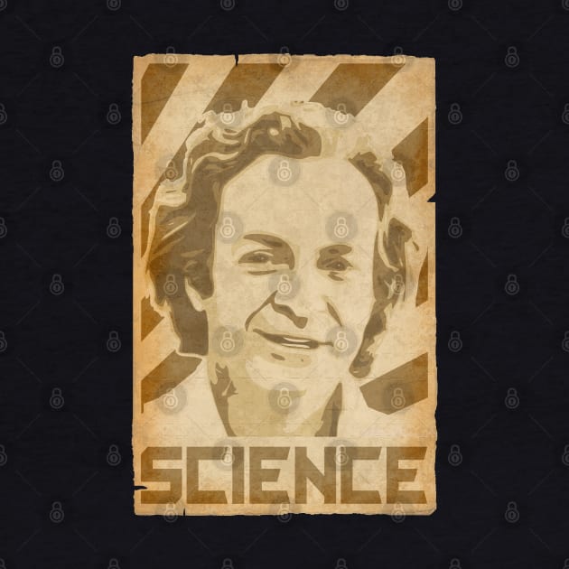 Richard Feynman Retro Science by Nerd_art